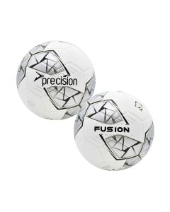 Precision Fusion FIFA Football White/Silver Size 3