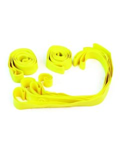 Plastic Team Band Yellow Set of 10