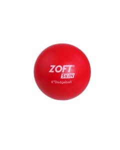 Zoftskin Dodgeball 6in Red