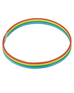 Deluxe Hoop 600mm Mixed Colours Set Of 4