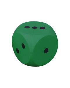 Coated Foam Dice Green