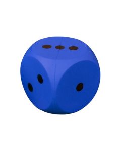 Coated Foam Dice Blue