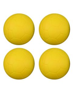 Coated Moulded Panel Foam Football Pack of 4
