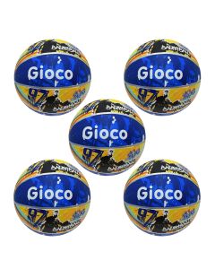 Gioco Street2 Basketball Size 5 Pack of 5