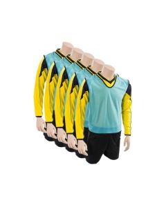 Mesh Training Bib Orange Ages 10 - 14 Years Pack of 5