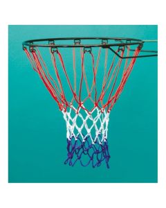 Red White and Blue Nylon Basketball Net