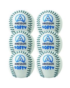 Aresson Softy Rounders Ball White Set of 6