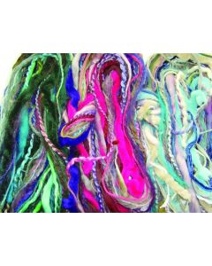 Seascape Coloured Swags Assorted Green's And Blue's Set