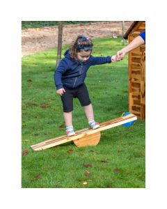 Outdoor Wooden Balance Board - Large