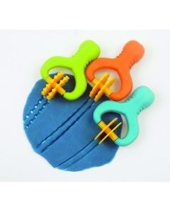 Easy Grip Strip Dough Cutters Assorted Pack of 3