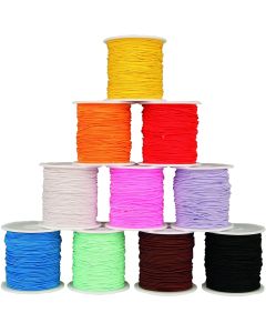 Elastic Cord Assorted Pack of 10