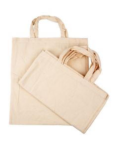 Shopping Bag Natural Pack of 5