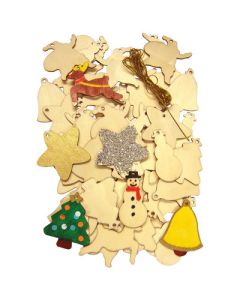 Wooden Christmas Decorations