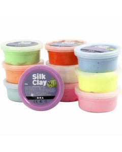 Silk Clay Assorted Pack of 10