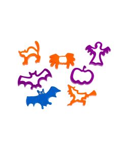 Halloween Plastic Cutters Pack of 6