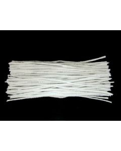 Pipe Cleaners 300mm White Pack of 100