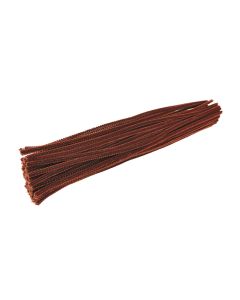 Brown Pipe Cleaners Pack of 100