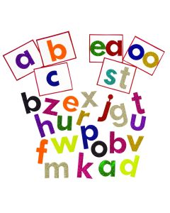 Glitter Lowercase Letters Pack of 250