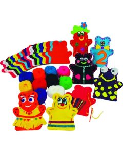 Making Puppets Assorted Pack of 30