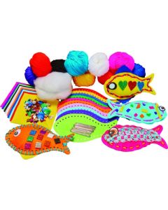 Felt Fish Class Pack of Assorted Pack of 30