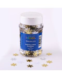 Assorted Snowflake Sequins