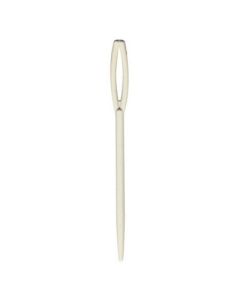 Large White Plastic Needles Pack of 25