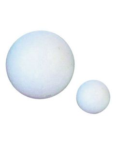 Polystyrene Ball Shapes White Pack 75
