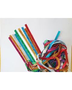 Velvet Glitter Ribbon Assorted Pack