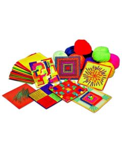 Plastic Embroidery Canvas Pack of 50