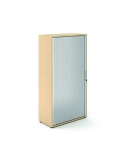 Wooden Tambour Unit H2000mm Oak