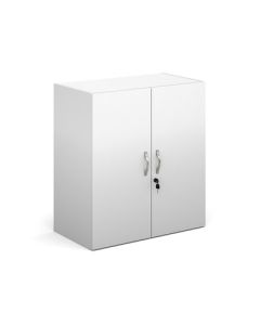 Double Door Cupboard White H830mm
