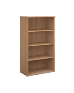Open Fronted Bookcase 3 Shelves H1230mm Beech