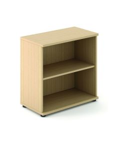 Open Fronted Bookcase 1 Shelf H830mm Oak