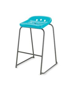 Pepperpot Stools Black Blue