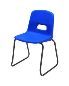 RF70 Skid Base Chair SH460mm Blue