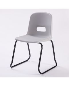 RF70 Skid Base Chair SH430mm Grey