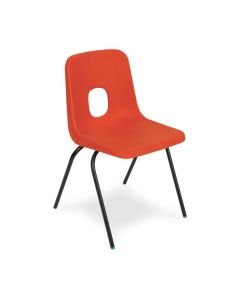 Series E Chair Black Frame 380mm Red
