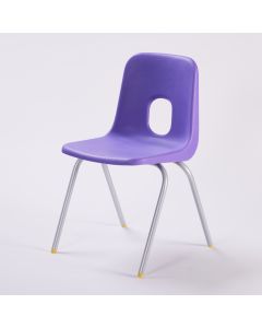 Series E Chair Silver Frame 260mmPurple