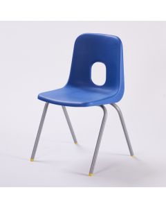 Series E Chair Grey Frame 350mm Blue