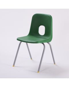 Series E Chair Grey Frame 260mmGreen