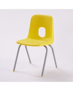 Series E Chair Grey Frame 310mm Yellow