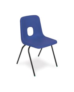 Series E Chair Black Frame 350mm Sapphire