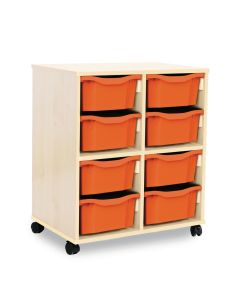Allsorts 8 Double Maple Unit Tangerine