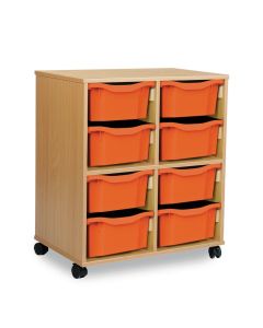 Allsorts 8 Double Beech Unit Tangerine