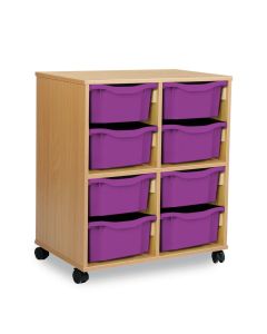 Allsorts 8 Double Beech Unit Purple