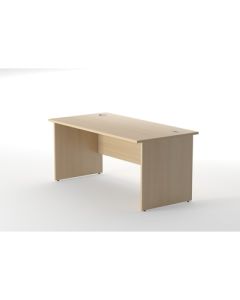 Rectangular Panel End Desk W1200mm Beech