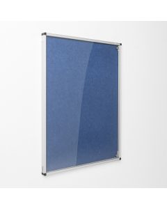 Eco Tamperproof Noticeboard H1200xW1200mm Blue