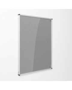 Eco Tamperproof Noticeboard H1200xW900mm Grey