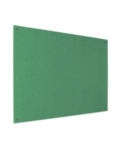 Eco Frameless Noticeboard H1200xW1800mm Green