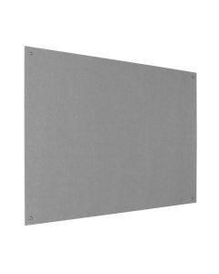 Eco Frameless Noticeboard H1200xW1500mm Grey